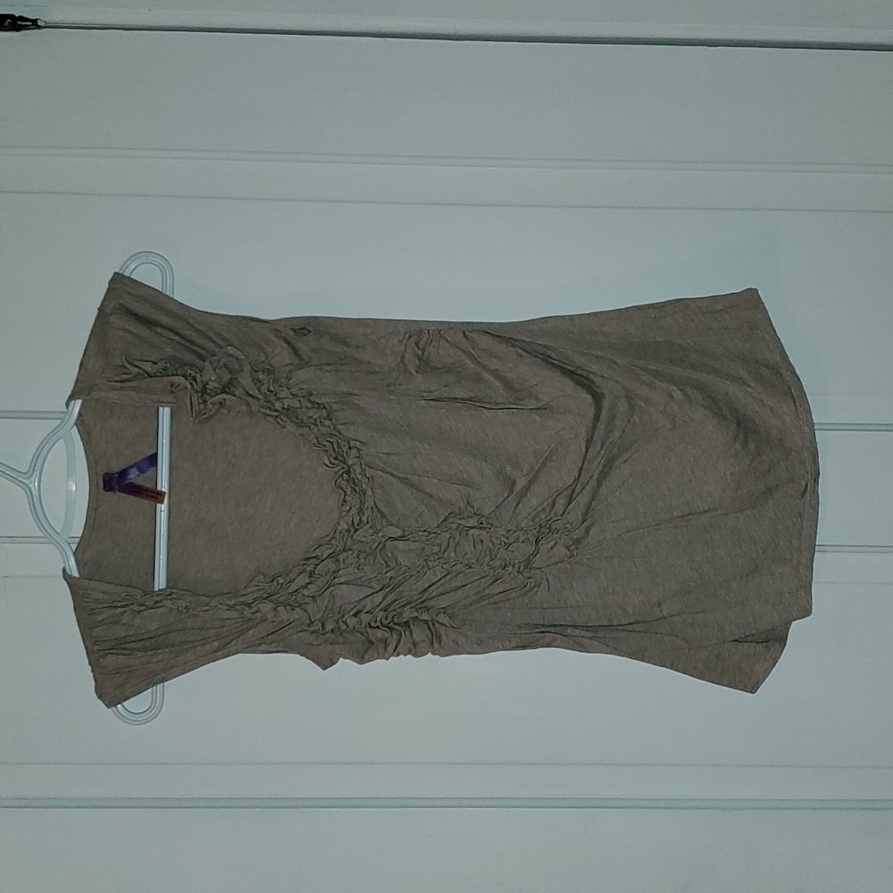 Beautifully detail neckline t-shirt super soft
